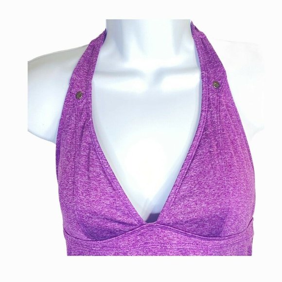 ATHLETA Halter Tank Top Swim Tankini Workout S - Picture 4 of 9